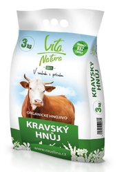 Kravský hnůj 3kg / Vita Natura Rašelina Soběslav