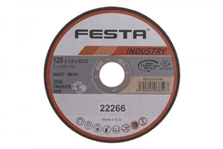 Kotouč řezný Festa INDUSTRY na kov 125x1x22,2mm