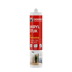 Akrylový štukový tmel 310ml bílý