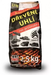 Dřevěné uhlí 2,5 kg